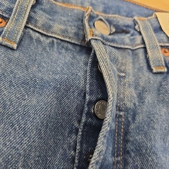 NWT Levi's Premium Capital E 501 Original Straight 28x30 Distressed Button Fly - Picture 13 of 13